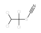 1,1,2,2-tetrachloro-1-thiocyanato-ethane Structure