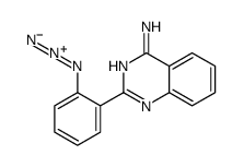2-(2-azidophenyl)quinazolin-4-amine结构式