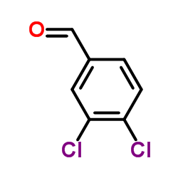3,4-二氯苯甲醛结构式