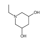 3,5-Piperidinediol, 1-ethyl- (5CI)结构式