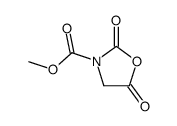 2,5-dioxo-oxazolidine-3-carboxylic acid methyl ester Structure