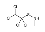 N-(1,1,2,2-tetrachloroethylsulfanyl)methanamine结构式