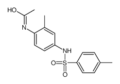 N-[2-methyl-4-[(4-methylphenyl)sulfonylamino]phenyl]acetamide结构式