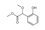 2-(o-Hydroxyphenyl)-2-methoxyessigsaeuremethylester结构式