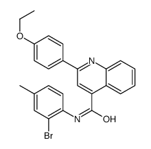 N-(2-bromo-4-methylphenyl)-2-(4-ethoxyphenyl)quinoline-4-carboxamide Structure