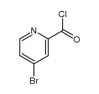 4-bromo-picolinic acid chloride结构式