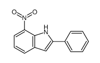 7-硝基-2-苯基-1H-吲哚结构式