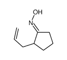 N-(2-prop-2-enylcyclopentylidene)hydroxylamine结构式