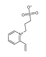1-(3-sulphonatopropyl)-2-vinylpyridinium Structure