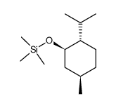 (-)-menthol trimethylsilyl ether结构式