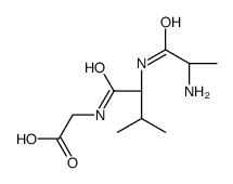 2-[[(2S)-2-[[(2S)-2-aminopropanoyl]amino]-3-methylbutanoyl]amino]acetic acid结构式