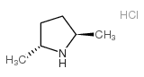 (-)-(2R,5R)-2,5-二甲基吡咯烷盐酸盐90％(含内消旋异构体)图片
