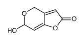 6-hydroxy-4,6-dihydrofuro[3,2-c]pyran-2-one结构式