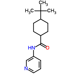 Cyclohexanecarboxamide, 4-(1,1-dimethylethyl)-N-3-pyridinyl- (9CI) picture