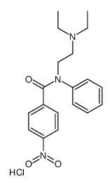 N-[2-(diethylamino)ethyl]-4-nitro-N-phenylbenzamide,hydrochloride Structure