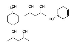 1-hydroxy-3,6-dihydro-2H-pyridine,1-hydroxypiperidine,nickel,pentane-2,4-diol Structure