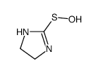 2-hydroxysulfanyl-4,5-dihydro-1H-imidazole结构式