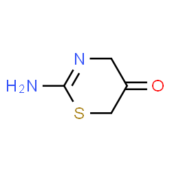 4H-1,3-Thiazin-5(6H)-one,2-amino-(9CI) structure