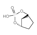 Cyclopenta[d]-1,3,2-dioxaphosphorin,hexahydro-2-hydroxy-, 2-oxide, (4aR,7aS)-rel-结构式