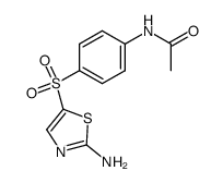 N-[4-(2-amino-thiazole-5-sulfonyl)-phenyl]-acetamide Structure