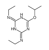 2-N,4-N-diethyl-6-propan-2-yloxy-1,3,5-triazine-2,4-diamine Structure
