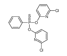 bis[(6-chloropyridin-2-yl)oxy]-phenyl-sulfanylidene-λ5-phosphane Structure