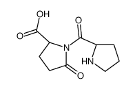 5-oxo-1-L-prolyl-L-proline structure