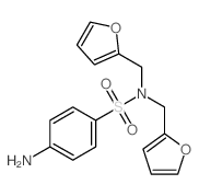4-amino-N,N-bis(2-furylmethyl)benzenesulfonamide picture