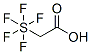 (Carboxymethyl)pentafluorosulfur(VI) Structure