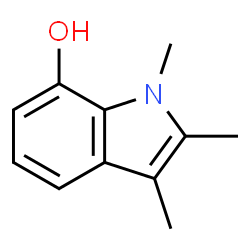 1H-Indol-7-ol,1,2,3-trimethyl-(9CI)结构式