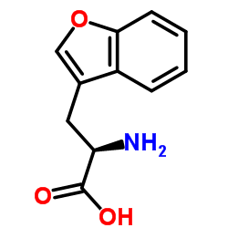 3-(1-Benzofuran-3-yl)-D-alanine结构式