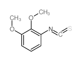 1-ISOTHIOCYANATO-2,3-DIMETHOXY-BENZENE structure