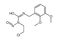 1-(2-chloroethyl)-3-[(2,3-dimethoxyphenyl)methyl]-1-nitrosourea Structure