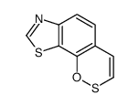 1,2-Oxathiino[5,6-g]benzothiazole(9CI) Structure