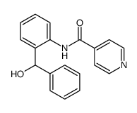 N-[2-[hydroxy(phenyl)methyl]phenyl]pyridine-4-carboxamide Structure