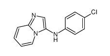 N-(4-chlorophenyl)imidazo[1,2-a]pyridin-3-amine Structure