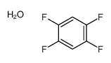 1,2,4,5-tetrafluorobenzene,hydrate结构式