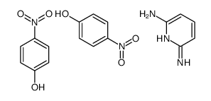 4-nitrophenol,pyridine-2,6-diamine Structure