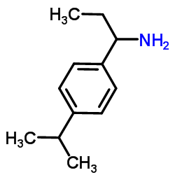 1-(4-Isopropylphenyl)-1-propanamine Structure