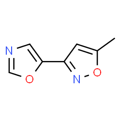 Isoxazole,5-methyl-3-(5-oxazolyl)-结构式