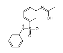 N-[3-(phenylsulfamoyl)phenyl]acetamide Structure