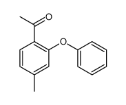 Ethanone, 1-(4-methyl-2-phenoxyphenyl) Structure