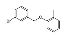 (3-bromo-benzyl)-o-tolyl ether结构式