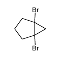 1,5-dibromobicyclo[3.1.0]hexane Structure