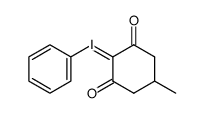 (2,6-dioxo-4-methylcyclohexyl)phenyliodonium inner salt Structure