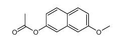 2-acetoxy-7-methoxynaphthalene Structure