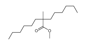 methyl 2-hexyl-2-methyloctanoate Structure