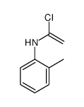 N-(1-chloroethenyl)-2-methylaniline结构式