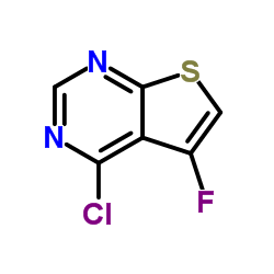 4-Chloro-5-fluorothieno[2,3-d]pyrimidine Structure