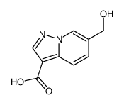 6-(hydroxymethyl)pyrazolo[1,5-a]pyridine-3-carboxylic acid Structure